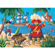 Djeco Dekoratif Puzzle 36 Parça The Pirate And His Treasure