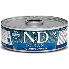 N&D Ocean Tahılsız Balıklı Karidesli Yavru Kedi Konservesi 80 gr