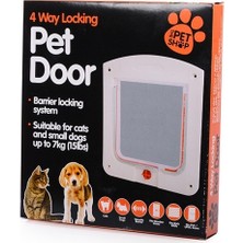 Pet Door Kedi Köpek Kapısı 20 x 22 x 3 cm