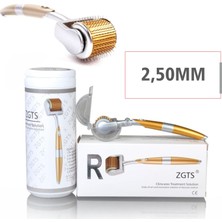 Zgts Dermaroller 192 İğne Titanyum Derma Roller 2,50mm