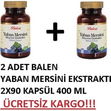 Balen Yaban Mersini Ekstraktı 90 Kapsül 2 Kutu