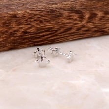 Sümer Telkari Kraliçe Tacı Elişi Tasarım Gümüş Küpe 3834