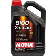 Motul 8100 X-Clean 5W-40 4 Litre Motor Yağı (Üretim Yılı :2023)