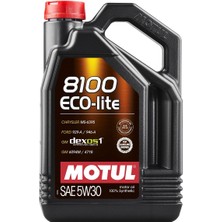 Motul 8100 Eco Lite 5W-30 5 Litre Motor Yağı ( Üretim Yılı: 2022 )