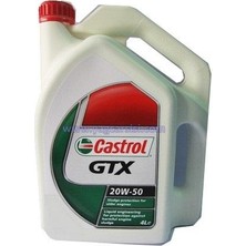 Castrol GTX 20W-50 4 Litre Motor Yağı ( Üretim Yılı: 2022 )