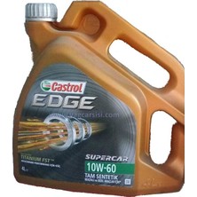 Castrol Edge Titanium Supercar FST 10W-60 4 Litre Motor Yağı ( Üretim Yılı: 2023 )