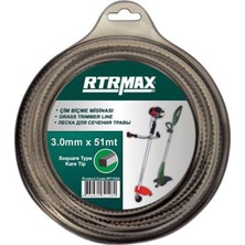 RTRMAX RTY330 3 0/51" M Siyah Kare