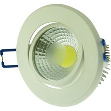 Cata Cob Led Yakut 5W Tekli Arm. Beyaz Ct-5204