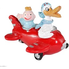 Mutlu Adım 12 Adet Uçakta Leylek ve Bebek Biblo