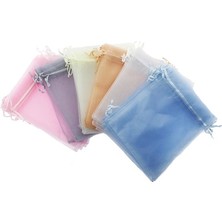 Mutlu Adım 25 Adet 14 x 19 cm Düz Organze Kese