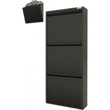 Pappuchbox Metal Ayakkabılık Pappuchbox  3lü TK DZ1000S
