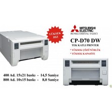 Mitsubishi Ck-D768 15×20 Termal Kağıt ( Cp-D70Dw İçin )