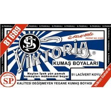 Viktoria Kumaş Boyası Koyu Lacivert 2Pk+Fiske Sabitleme  1Pk
