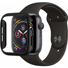 Spigen Apple Watch 40mm (Seri SE2/6/SE/5/4) Kılıf Thin Fit Black - 061CS24484