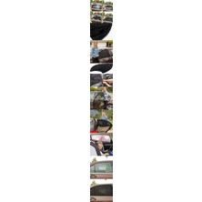 Ankaflex Oto Araba Araç Arka Yan Cam Perde Güneşlik 2'li Paket