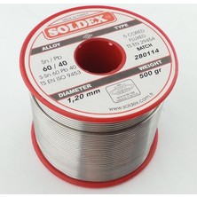 Soldex 500g 1,20mm Lehim Teli %60 Kalay  %40 Kurşun