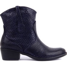 Sail Laker's Lacivert Fermuarsız Kadın Yaz Botu