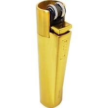 Clipper Çarklı Komple Metal Mat Sarı Çakmak Py52Msr