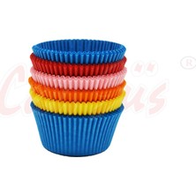 Cansüs No:4 100lü Kağıt Muffin Cupcake Kalıpları Asorti