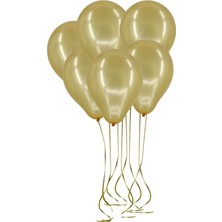 Cansüs 100lü Metalik Balon Gold 12İnç