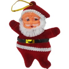 Cansüs 6lı Noel Baba Yılbaşı Ağacı Süsü 6 cm