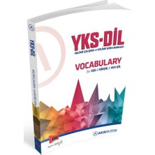Yargı Yayınevi Akın Dil & YKSDİL Vocabulary Kelime Çalışma ve Kelime Soru Bankası