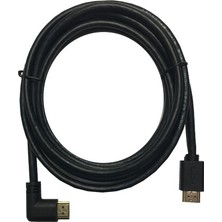 Platoon HDMI L Tipi 90 Derece 1,5 M Erkek Erkek Kablo