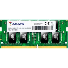 Adata Premier 4GB 2400MHz DDR4 Ram AD AD4S2400J4G17-S