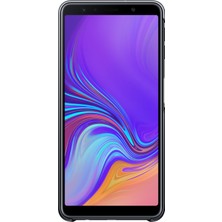 Samsung Galaxy A7 2018 Koruyucu Kılıf -(Siyah/Beyaz)-EF-AA750CBEGWW