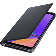 Samsung Galaxy A7 2018 Cüzdan Kılıf - (Siyah)-EF-WA750PBEGWW