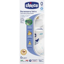 Chicco Wellbeing Cam Biberon Erkek 150 ml Kauçuk