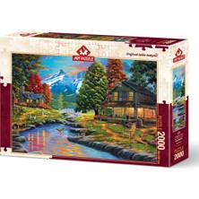 Art Puzzle İki Yaka Bir Orman 2000 Parça Puzzle