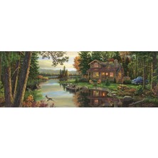 Art Puzzle Huzurun Resmi 1000 Parça Panorama Puzzle