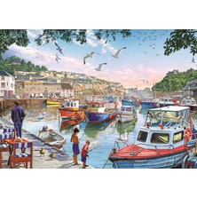 Art Puzzle 1000 Parça Puzzle : Limandaki Küçük Balıkçılar 48 x 68 4231