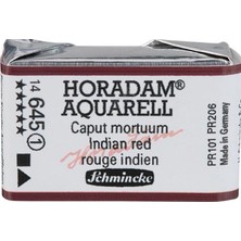 Schmincke Horadam Artist Sulu Boya Tam Tablet 645 Indian Red