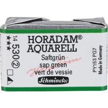 Schmincke Horadam Artist Sulu Boya Tam Tablet 530 Sap Green