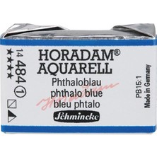 Schmincke Horadam Artist Sulu Boya Tam Tablet 484 Phthalo Blue