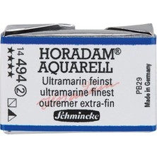 Schmincke Horadam Artist Sulu Boya Tam Tablet 494 Ultramarine Finest