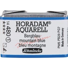 Schmincke Horadam Artist Sulu Boya Tam Tablet 480 Mountain Blue