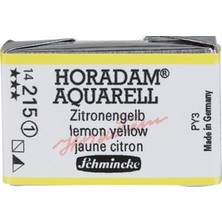 Schmincke Horadam Artist Sulu Boya Tam Tablet 215 Lemon Yellow
