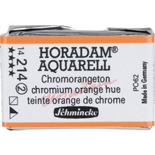 Schmincke Horadam Artist Sulu Boya Tam Tablet 214 Chome Orange If