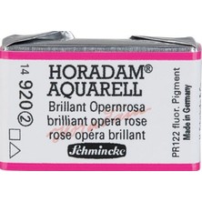 Schmincke Horadam Artist Sulu Boya Tam Tablet 920 Brilliant Opera Rose