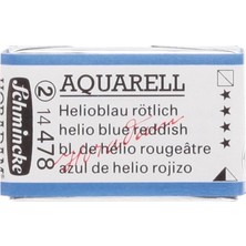 Schmincke Horadam Artist Sulu Boya Tam Tablet 478 Helio Blue Reddish