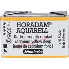 Schmincke Horadam Artist Sulu Boya Tam Tablet 226 Cadmium Yellow Deep
