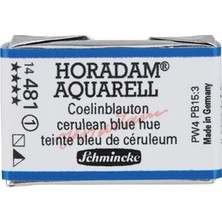 Schmincke Horadam Artist Sulu Boya Tam Tablet 481 Cerulean Blue Hue