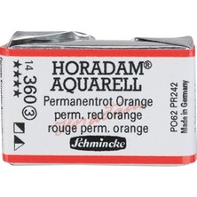 Schmincke Horadam Artist Sulu Boya Tam Tablet 360 Permanent Red Orange