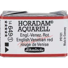 Schmincke Horadam Artist Sulu Boya Tam Tablet 649 English Venetian Red