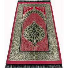 İhvan Ekonomik Osmanlı Tafta Seccade 0150 Bordo