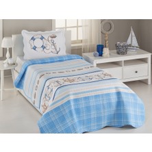 Özdi̇Lek Tek Kişilik Ranforce Dörtmevsim Set-Shells Turkuaz