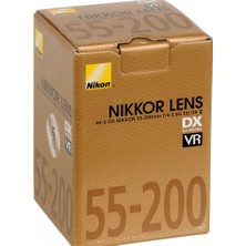 Nikon AF-S DX 55-200mm VR II Lens (Distribütör Garantili)